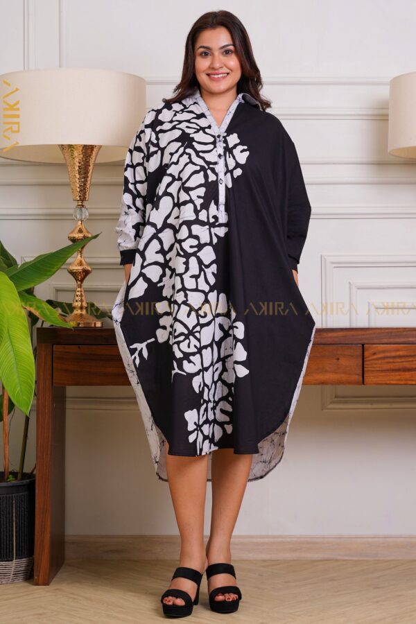 Dark In Modern Batik Dress