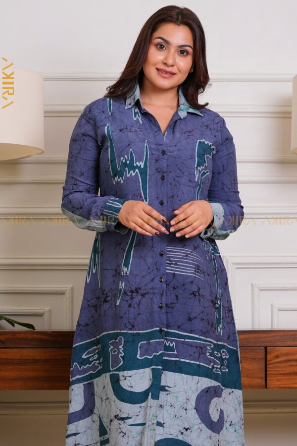 Ziyaana Batik Rayon Dress