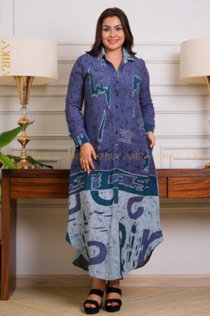 Ziyaana Batik Rayon Dress