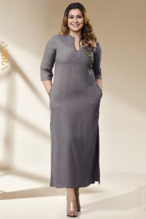 Palm Breeze Elegant Dress