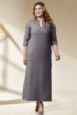 Palm Breeze Elegant Dress