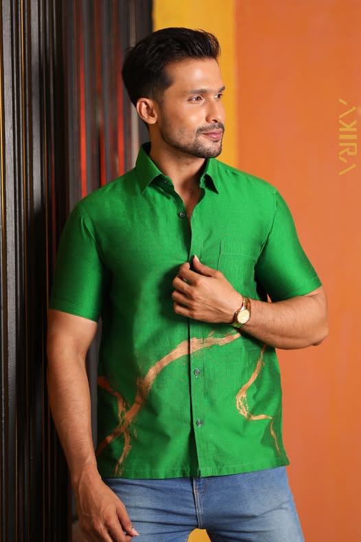 Golden Weave Shirt