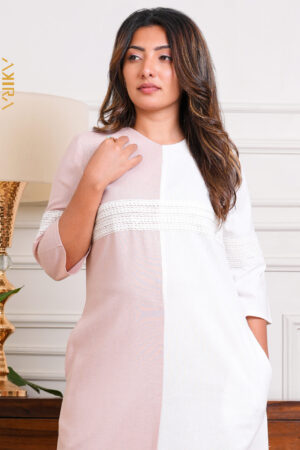 Two tone Elegant Dress