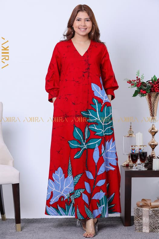 Enchanting Elegance Batik Dress