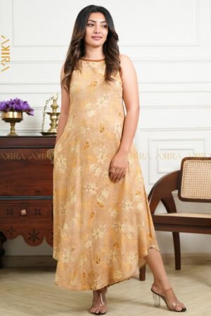 Eden Liyona Gold Vibe Dress