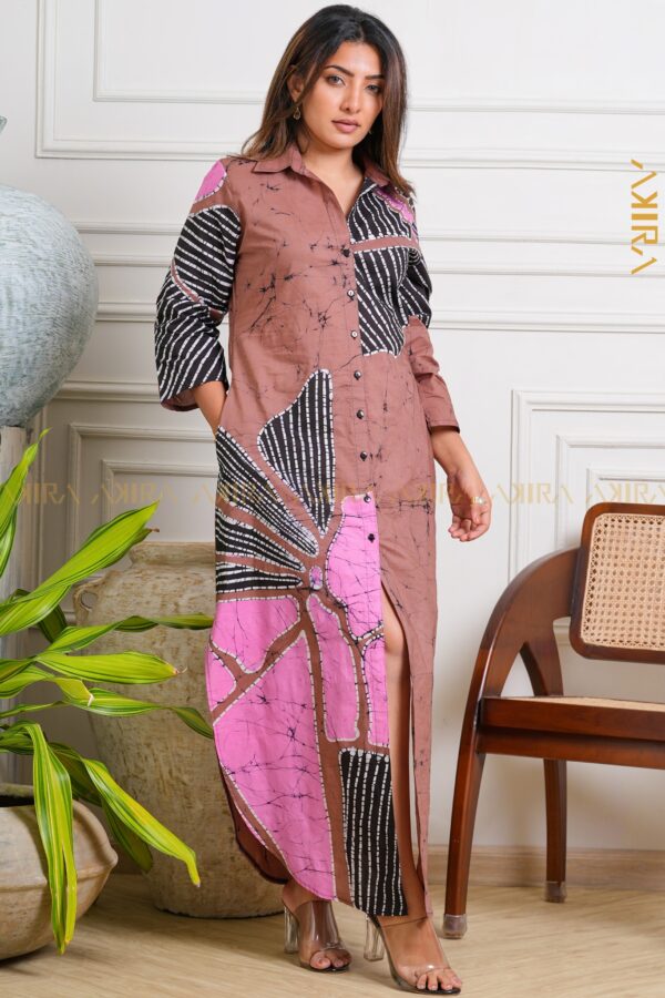 Lana Blossom Batik Dress