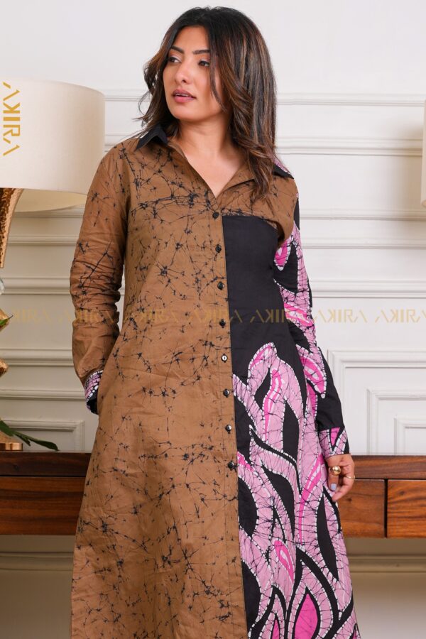 Orchid Haven Batik Dress