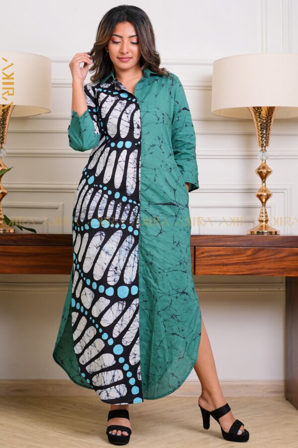Flora Belle Batik Designer Dress