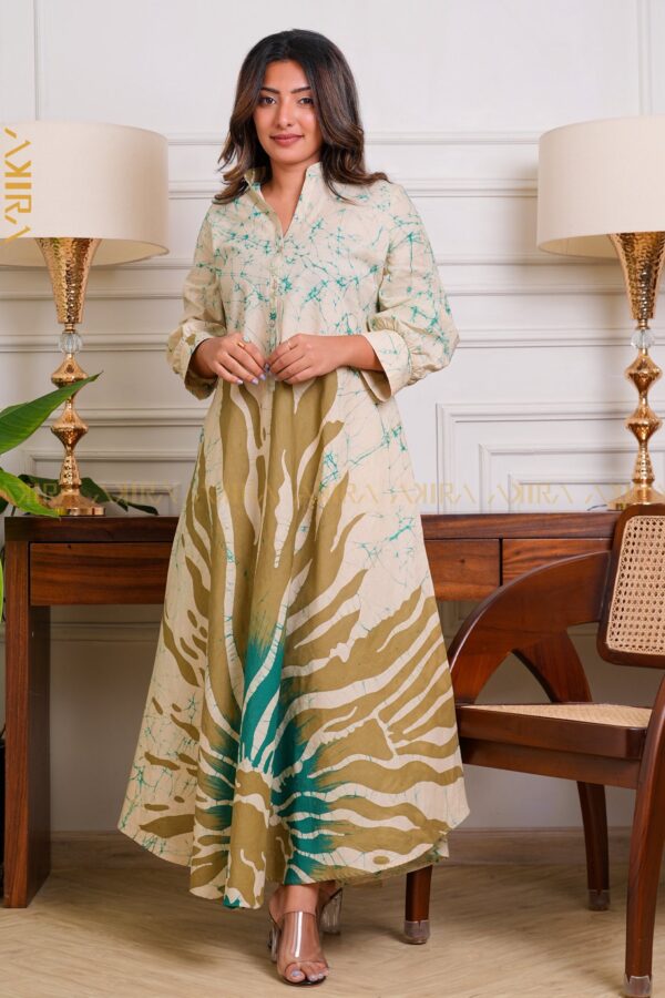 Charm Lady Batik Designer Dress