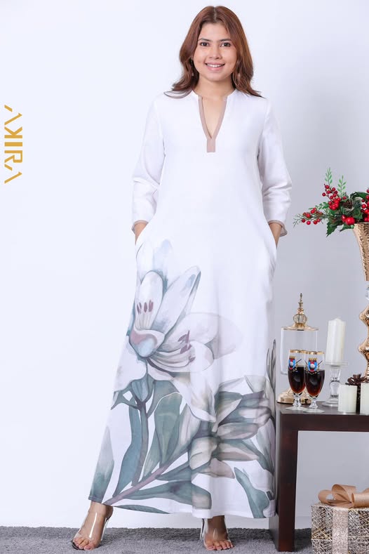 Celestial Flowery Fair Dress