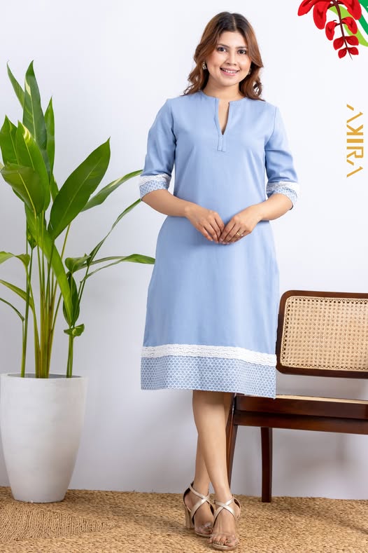 Tulina View Linen Dress