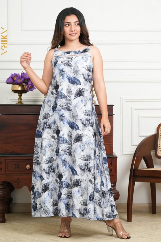 Mystic Bloom Casual Dress