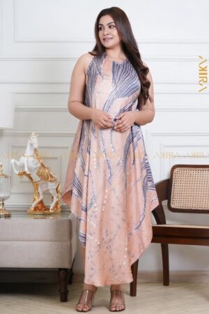 Opel Designer Silk Party Dress