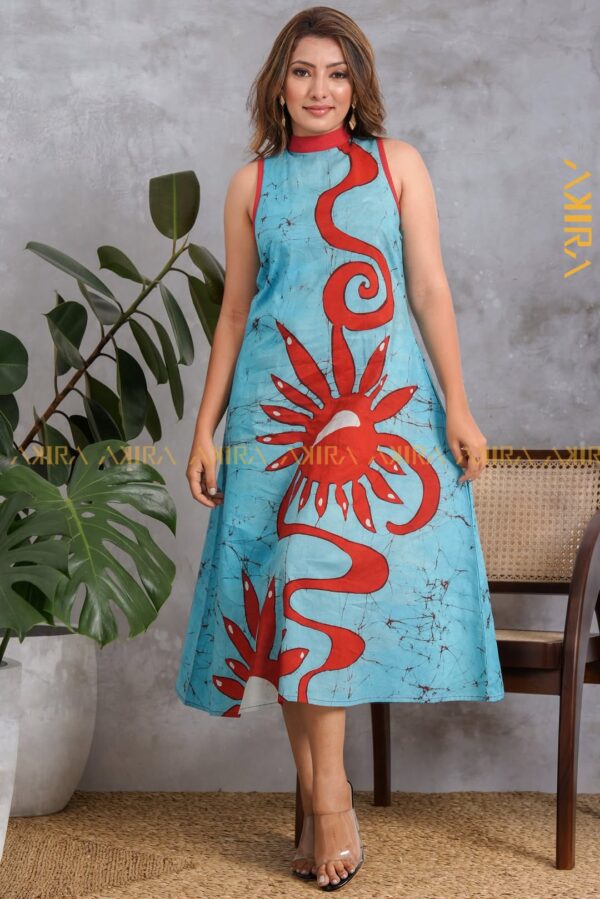Rustic Romance Batik Dress