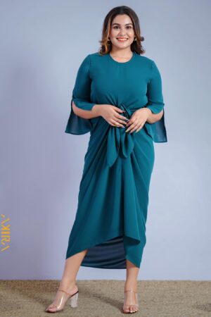 Gloriosa Lily Elegant Dress