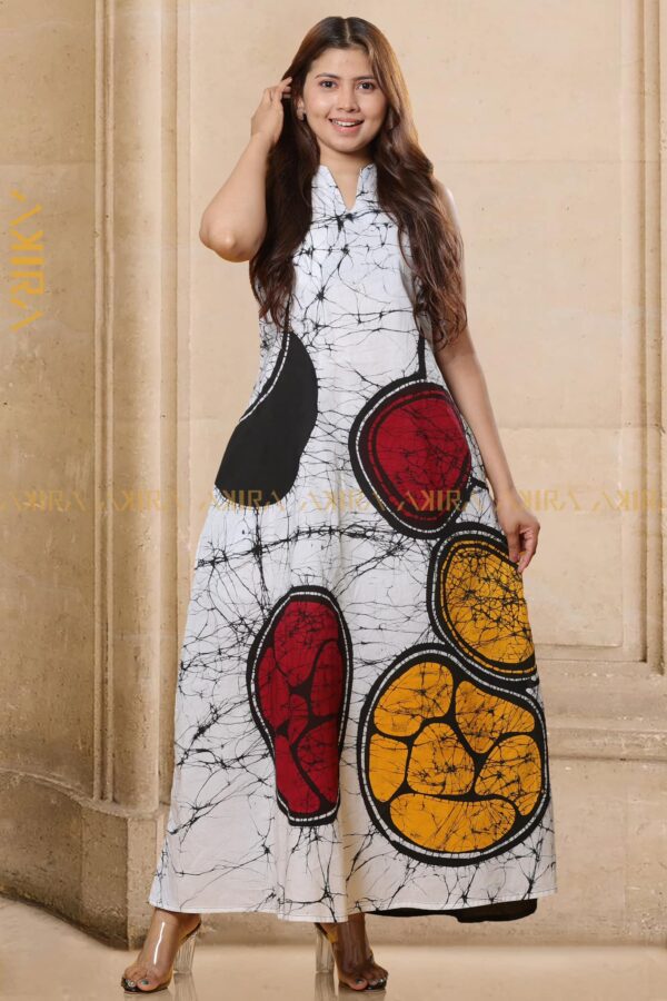 Res Orchid Batik Dress