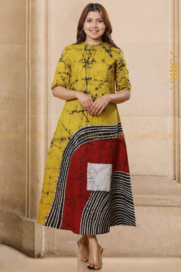 Nemesia Batik Designer Dress