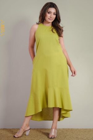 Gardenic Linen Dress
