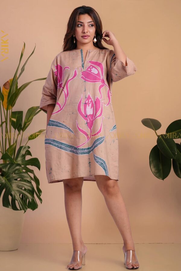 Forgot Me Not Field Batik Dress