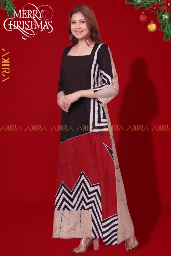 Splash Sway Batik Dress