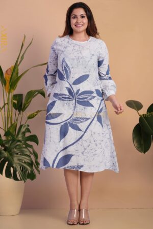 Liliyana Batik Rayon Dress