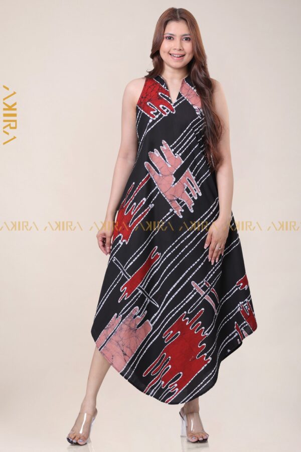 Trend Twirl Batik Dress