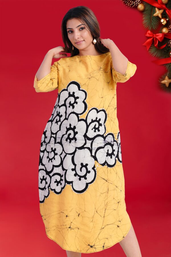 The Sunshine Meadow Batik Dress