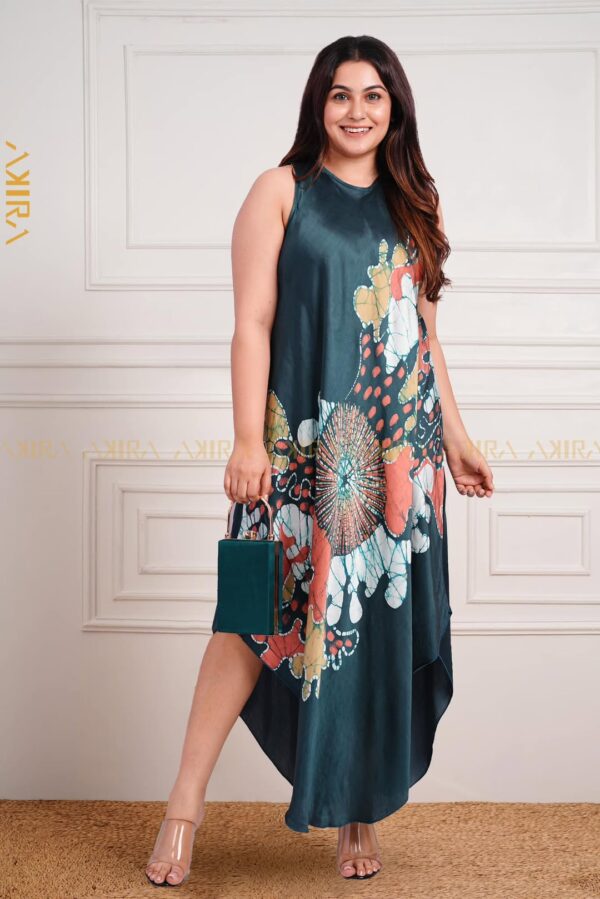 Velancia emiy silk party dress
