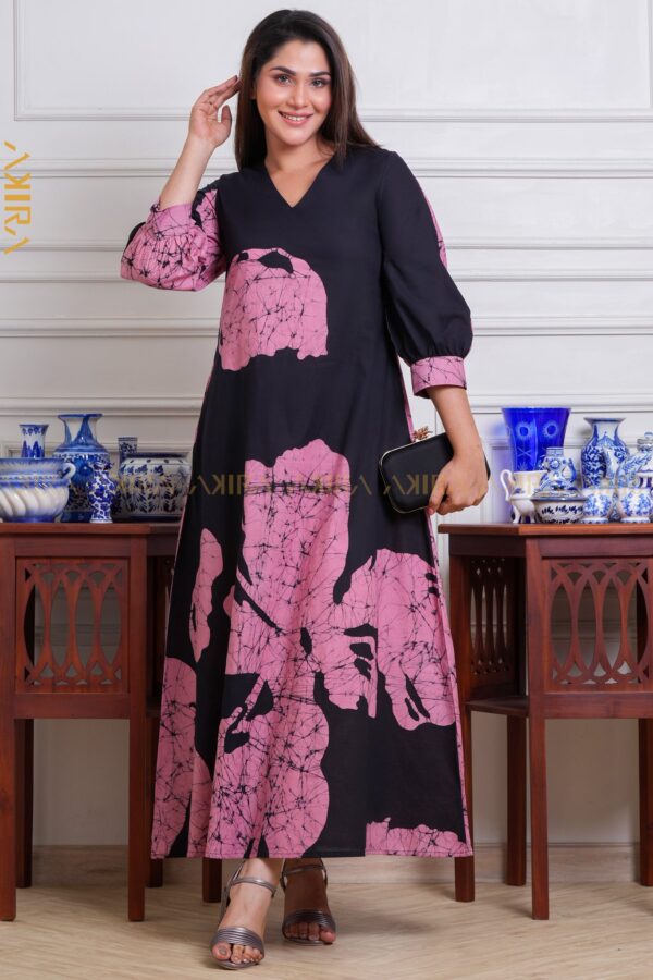 Meadow Designer Batik Dress