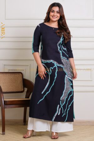 Neon Ridge Elegant Top