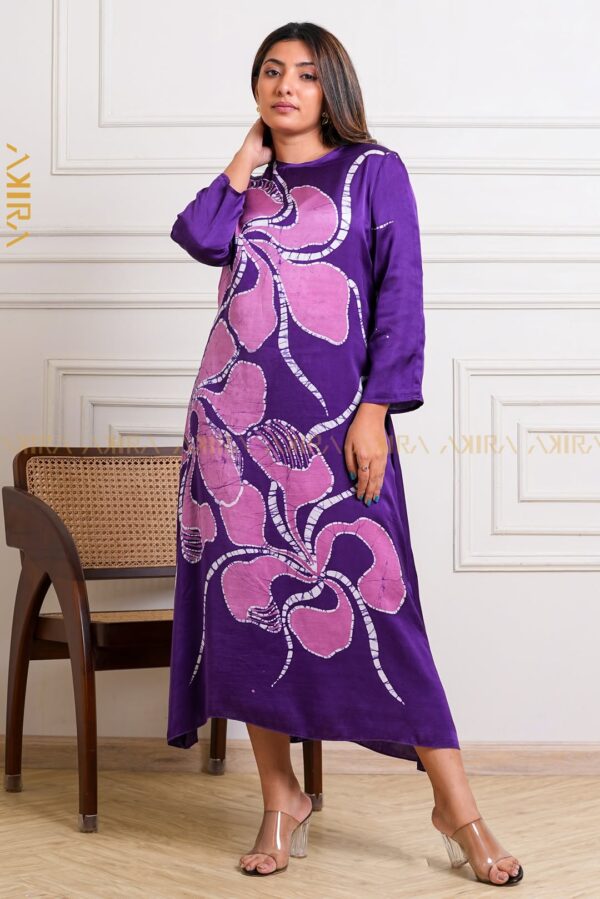 Florance Luxe Silk Party Dress