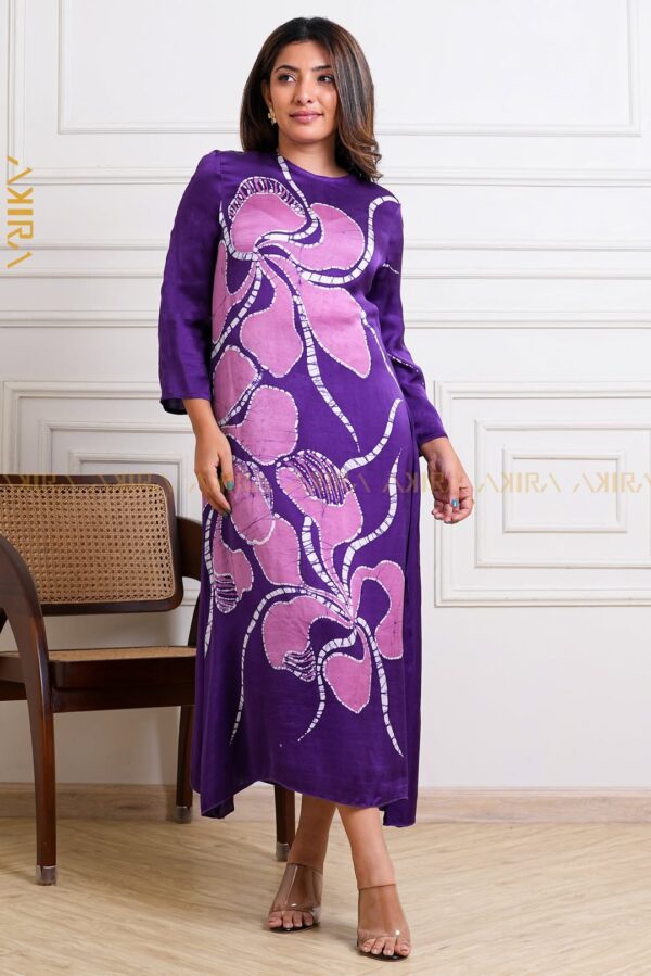 Florance Luxe Silk Party Dress