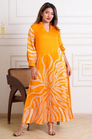 Matilda Silk Designer Party Dress