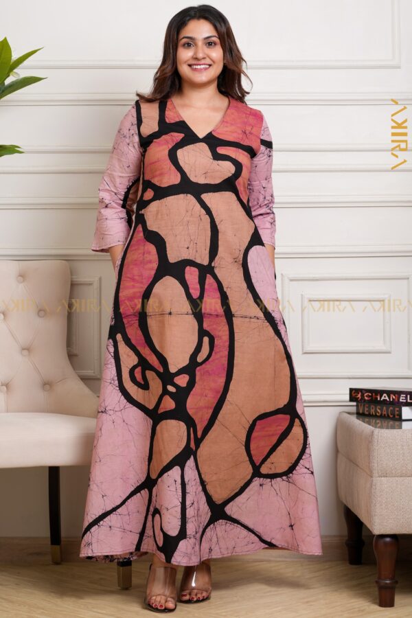 Jasmirra Batik Designer Dress