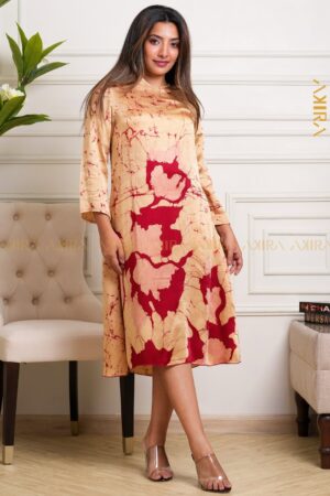 Luxe Designer Silk Party Dress