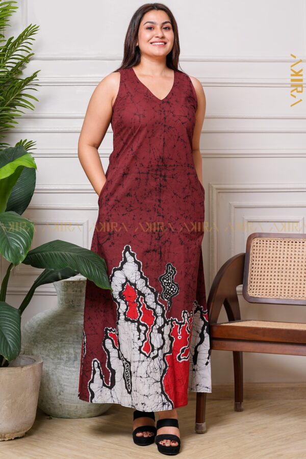 Azlina Batik Designer Dress