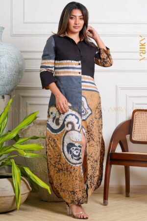 Batik Luxe Designer Dress