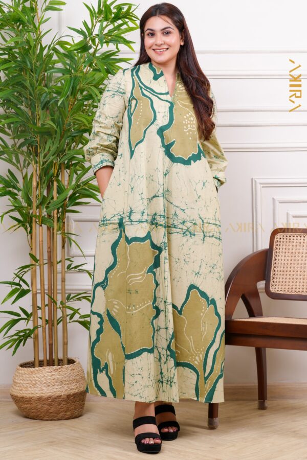 Batik Avanya Designer Dress