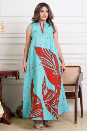 Botanical dream batik dress