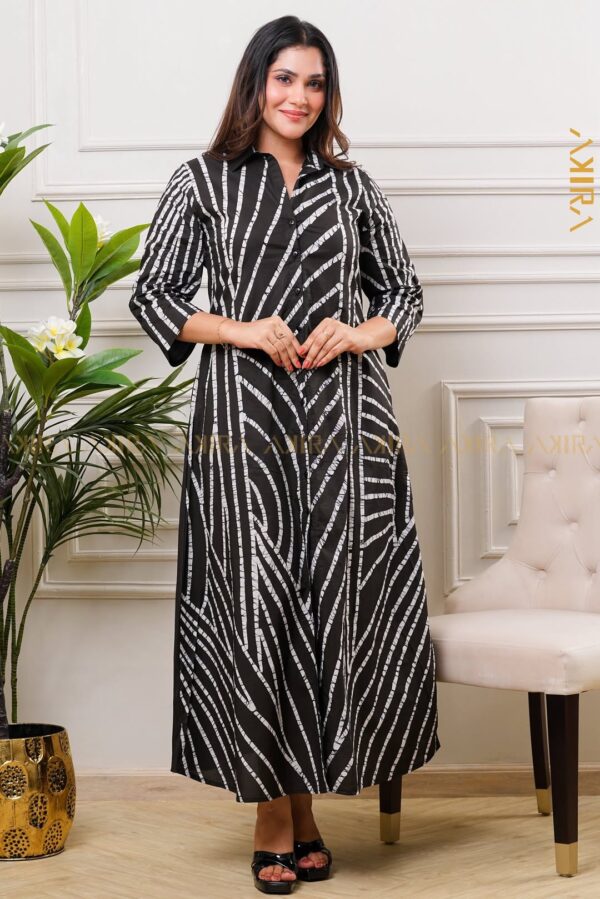 Roselle vogue batik dress