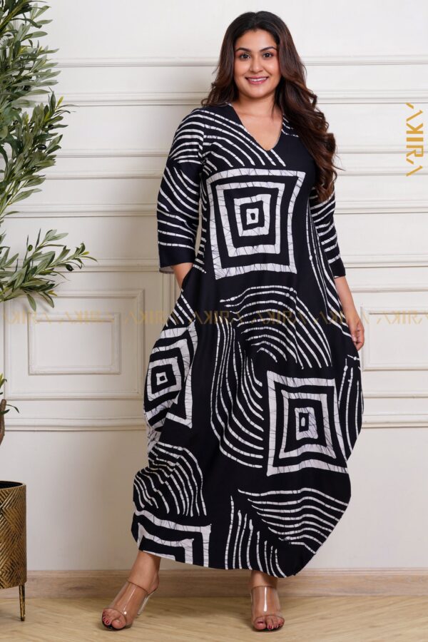 Patterned soul batik elegance dress