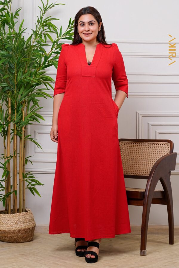 Violet Zinnia Elegant Dress