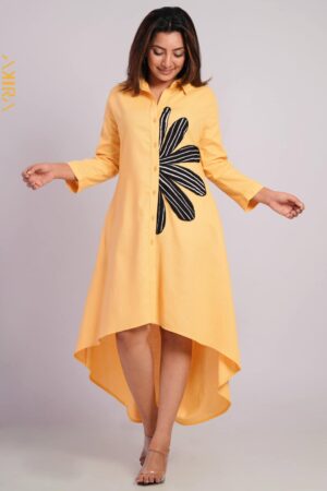 Serena Half Flowery Dress