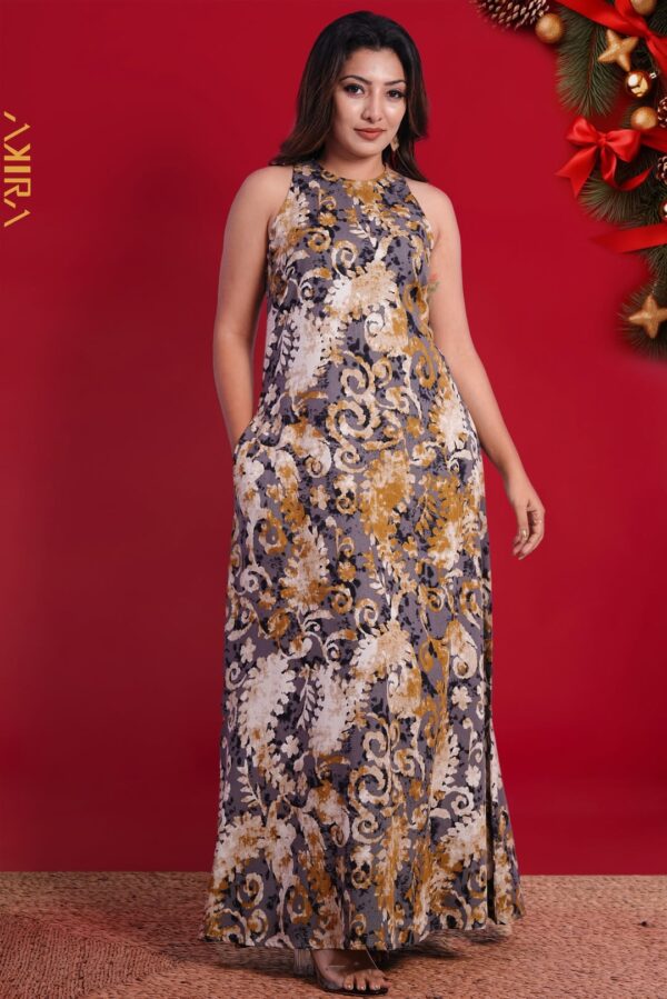 Monochrome Bliss Exclusive Dress