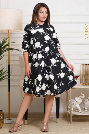 Midnight Orchid Dress