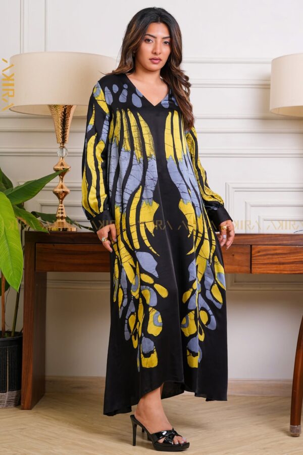 Batik Dream Luxe Silk Party Dress