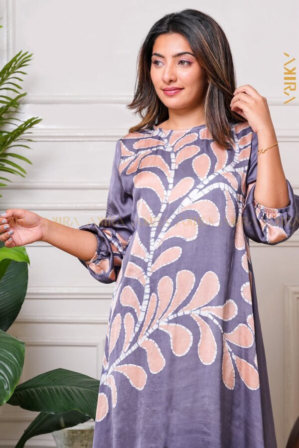 Butterfly Designer Silk Party Dress