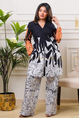 Orchid Luxe Batik Top