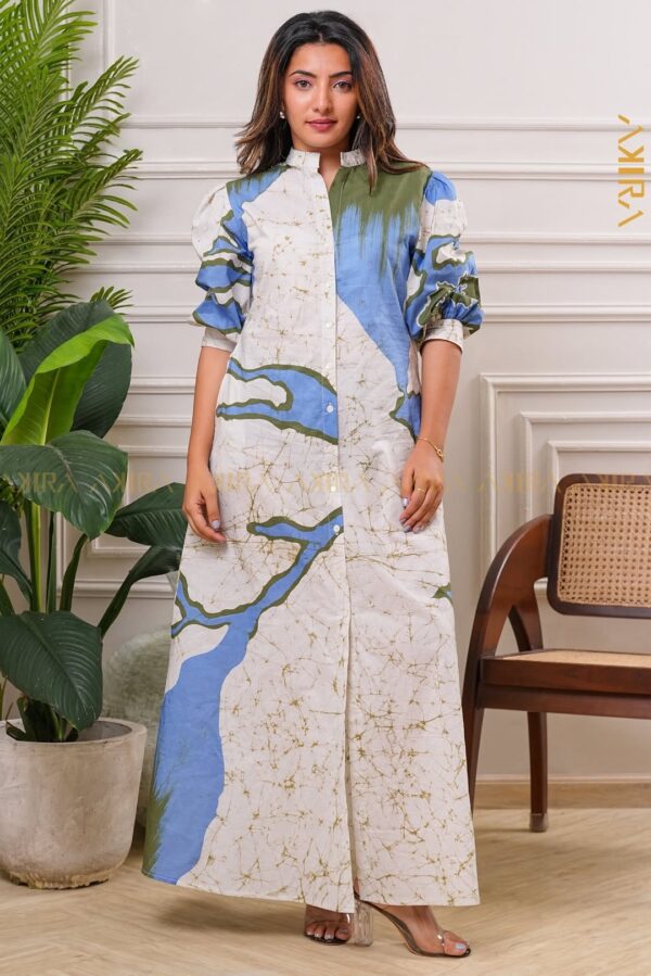 Vivian Dahila Batik Designer Dress