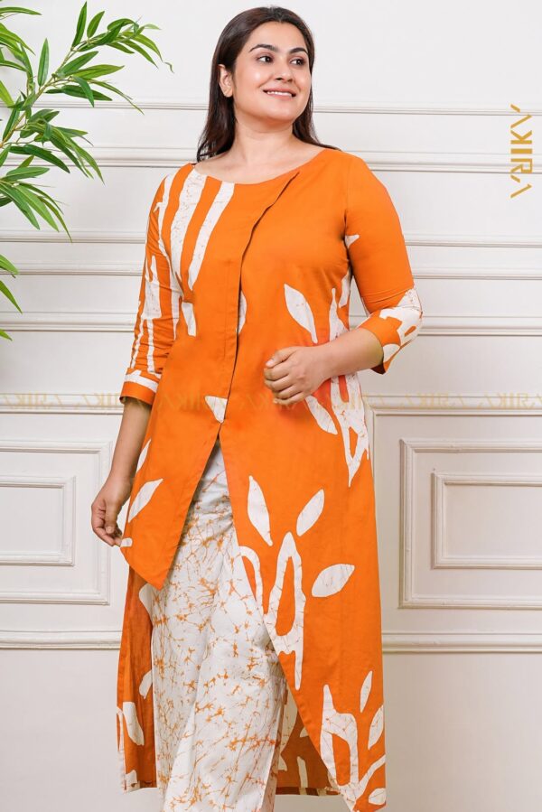 Modern fix batik top